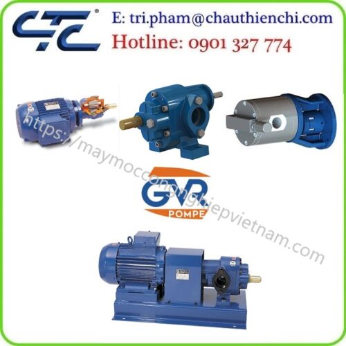 Bơm bánh răng GVR Pompe Italy Đại lý chính hãng Việt Nam