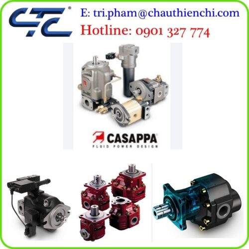 Bơm thủy lực bánh răng Casappa đại lý bơm Casappa Vietnam